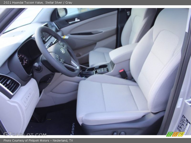 Stellar Silver / Gray 2021 Hyundai Tucson Value