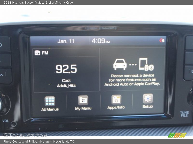 Stellar Silver / Gray 2021 Hyundai Tucson Value