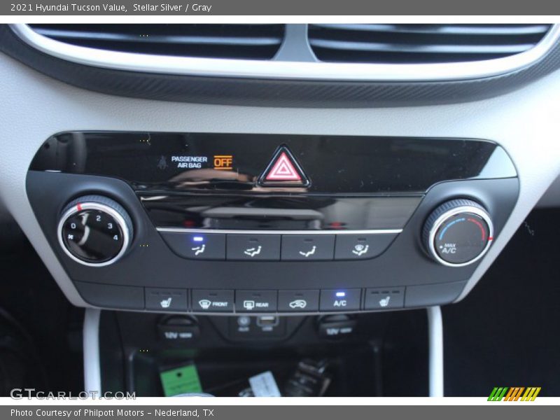 Stellar Silver / Gray 2021 Hyundai Tucson Value