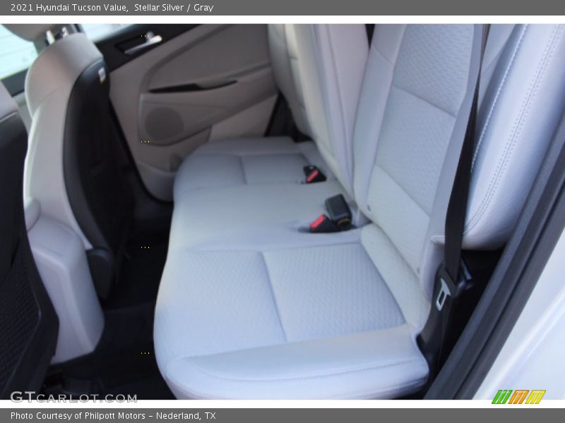 Stellar Silver / Gray 2021 Hyundai Tucson Value