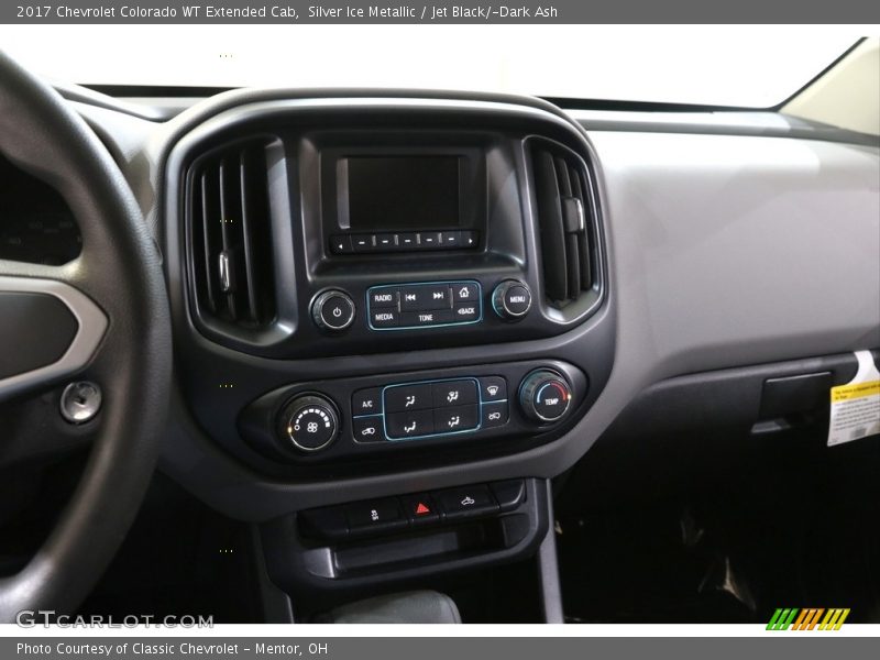 Silver Ice Metallic / Jet Black/­Dark Ash 2017 Chevrolet Colorado WT Extended Cab