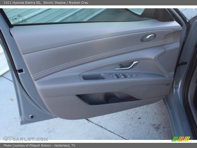 Electric Shadow / Medium Gray 2021 Hyundai Elantra SEL