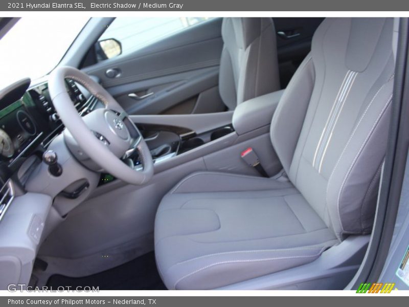 Electric Shadow / Medium Gray 2021 Hyundai Elantra SEL