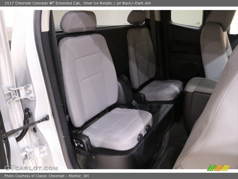 Silver Ice Metallic / Jet Black/­Dark Ash 2017 Chevrolet Colorado WT Extended Cab