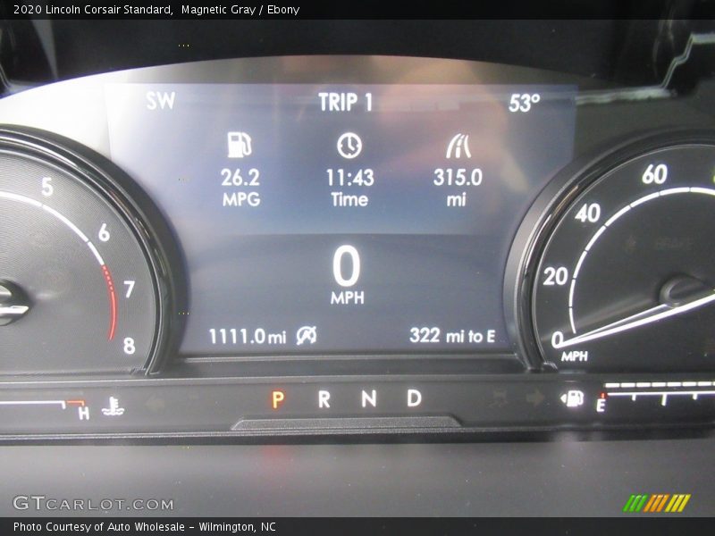 Magnetic Gray / Ebony 2020 Lincoln Corsair Standard