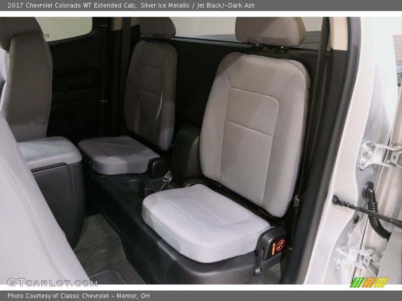 Silver Ice Metallic / Jet Black/­Dark Ash 2017 Chevrolet Colorado WT Extended Cab