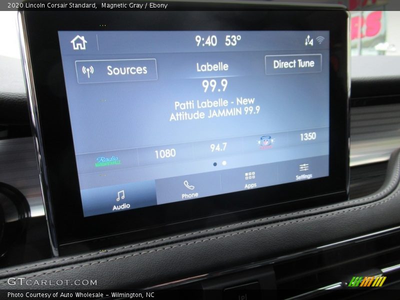 Magnetic Gray / Ebony 2020 Lincoln Corsair Standard