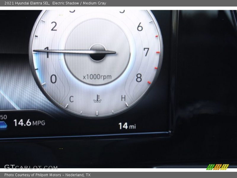 Electric Shadow / Medium Gray 2021 Hyundai Elantra SEL