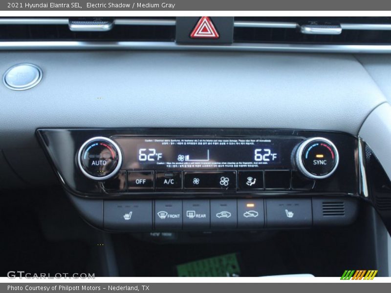Electric Shadow / Medium Gray 2021 Hyundai Elantra SEL