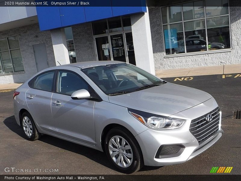 Olympus Silver / Black 2020 Hyundai Accent SE