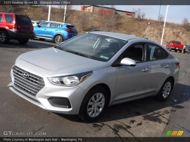 Olympus Silver / Black 2020 Hyundai Accent SE