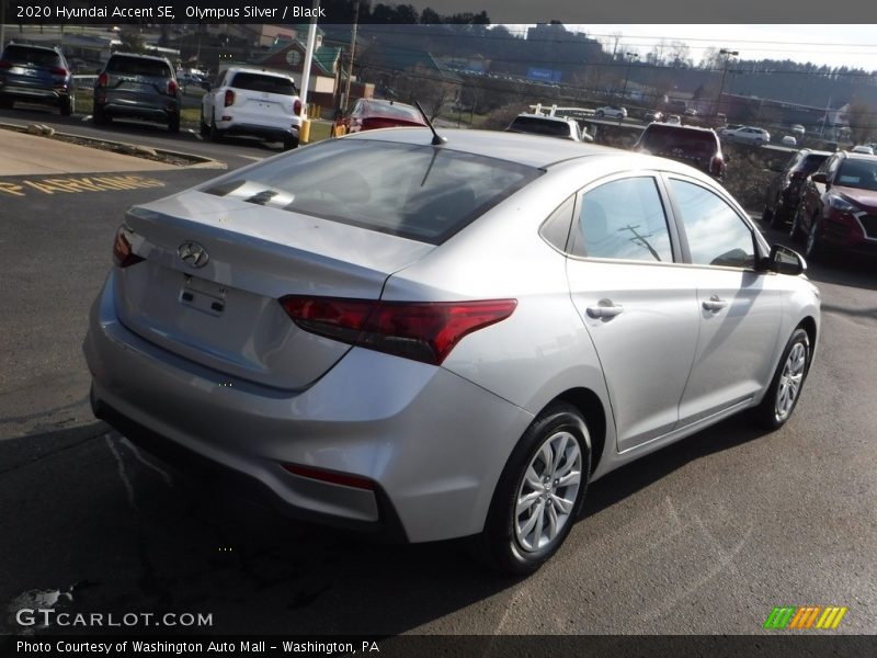 Olympus Silver / Black 2020 Hyundai Accent SE