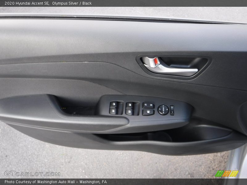 Olympus Silver / Black 2020 Hyundai Accent SE