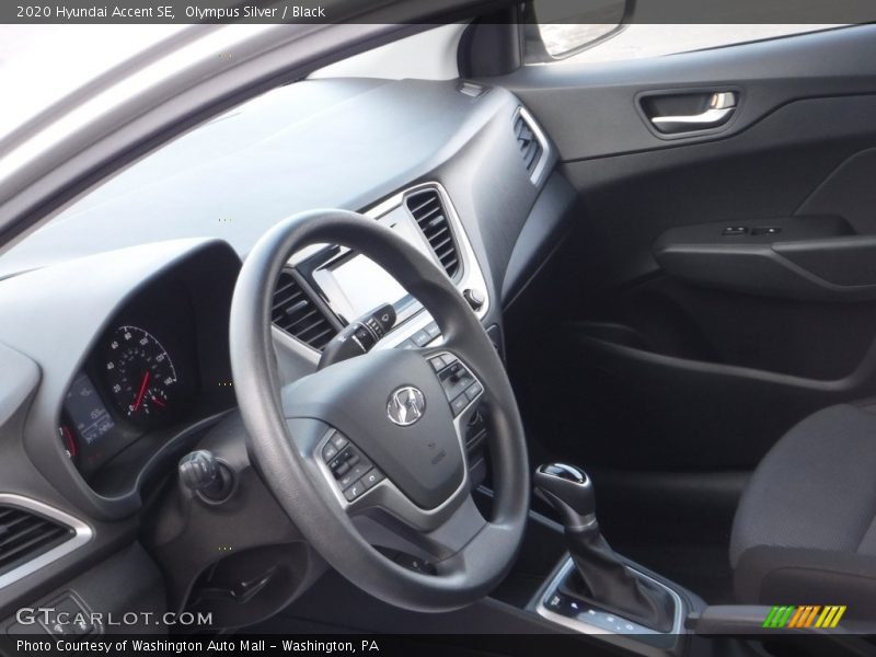 Olympus Silver / Black 2020 Hyundai Accent SE