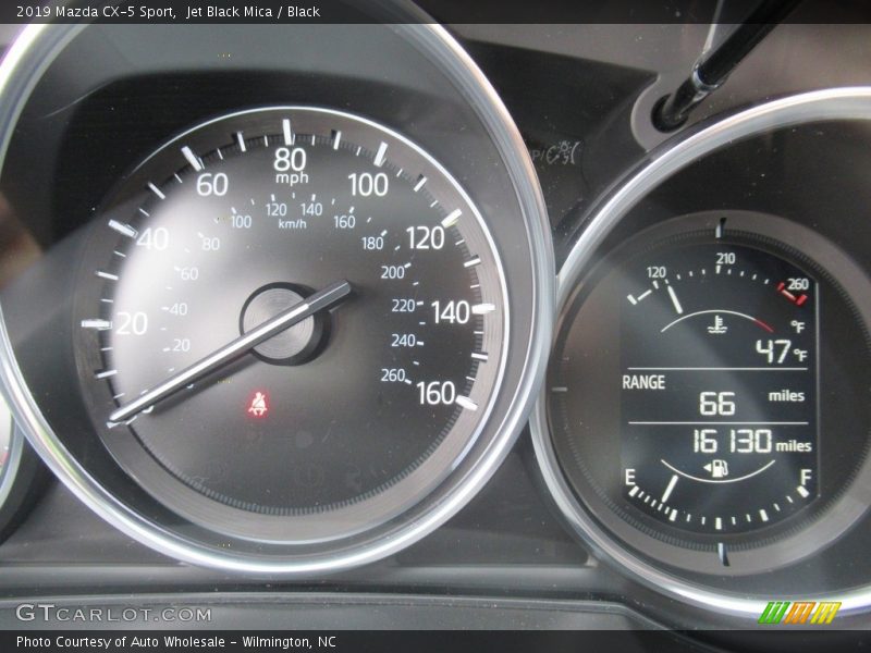 Jet Black Mica / Black 2019 Mazda CX-5 Sport
