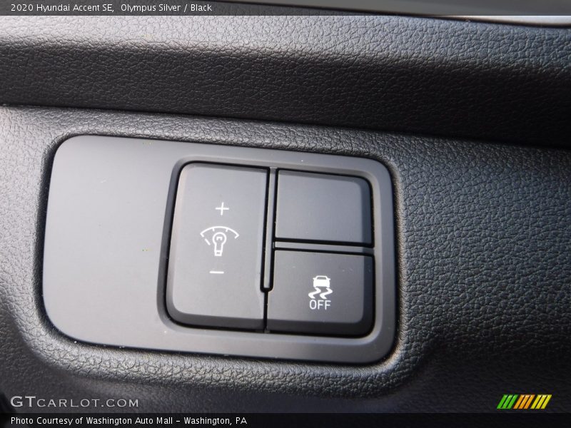 Olympus Silver / Black 2020 Hyundai Accent SE