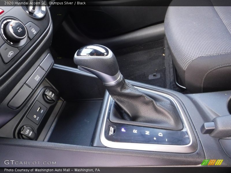 Olympus Silver / Black 2020 Hyundai Accent SE