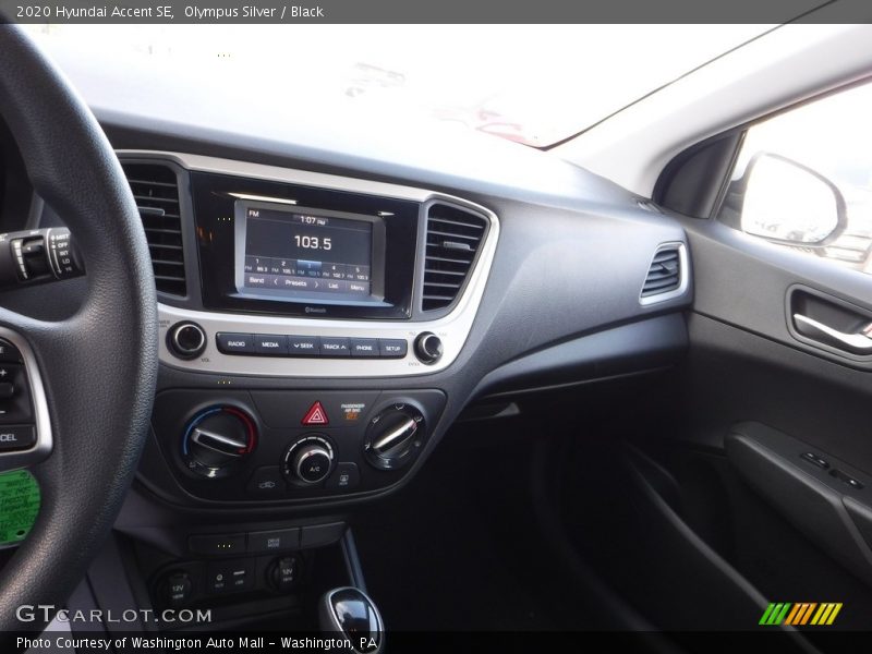 Olympus Silver / Black 2020 Hyundai Accent SE