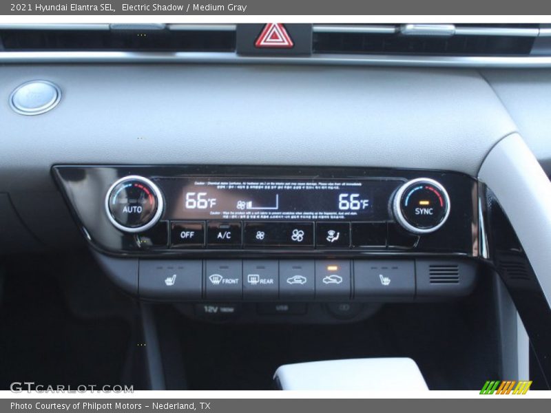 Electric Shadow / Medium Gray 2021 Hyundai Elantra SEL