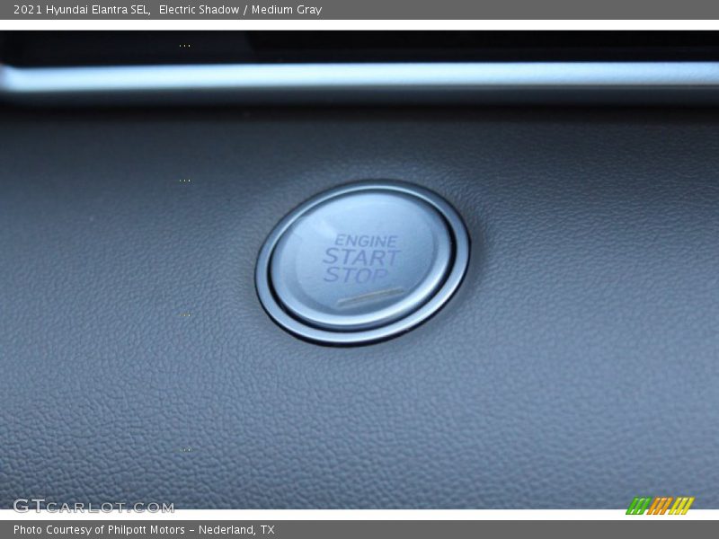Electric Shadow / Medium Gray 2021 Hyundai Elantra SEL