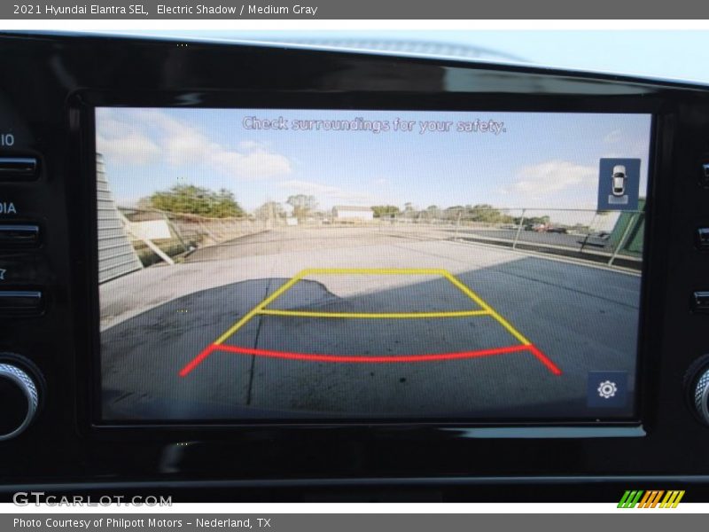 Electric Shadow / Medium Gray 2021 Hyundai Elantra SEL