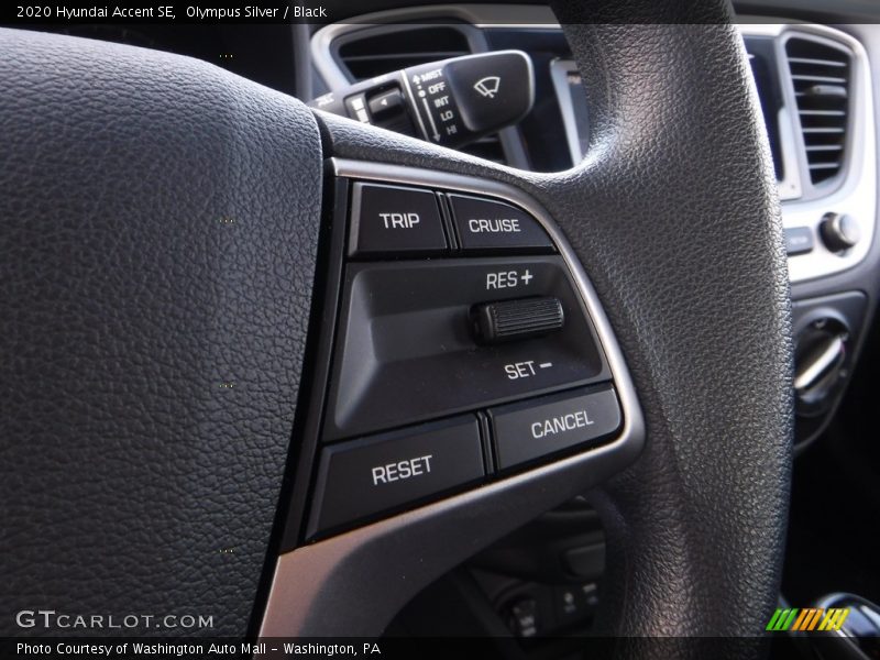 Olympus Silver / Black 2020 Hyundai Accent SE