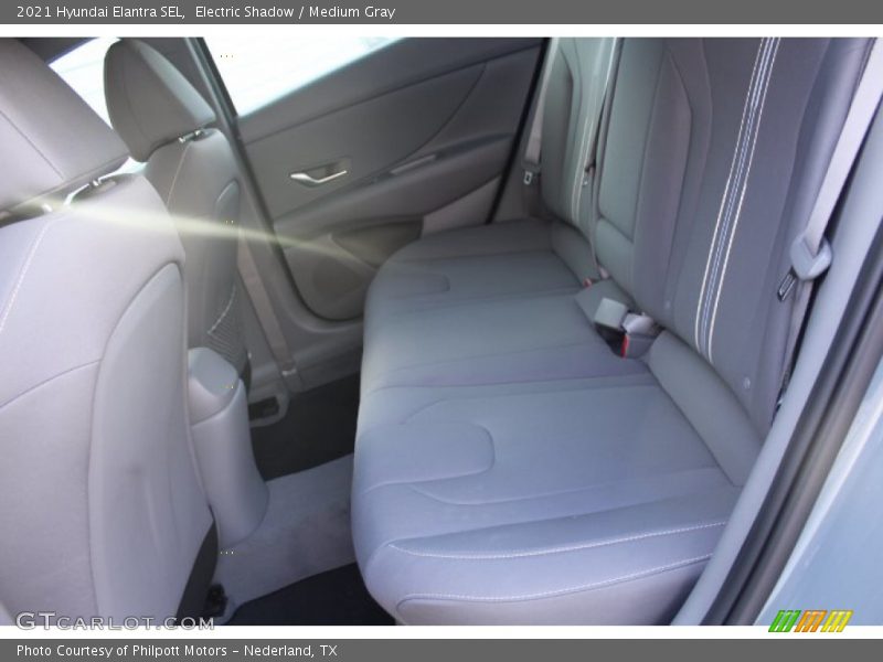 Electric Shadow / Medium Gray 2021 Hyundai Elantra SEL