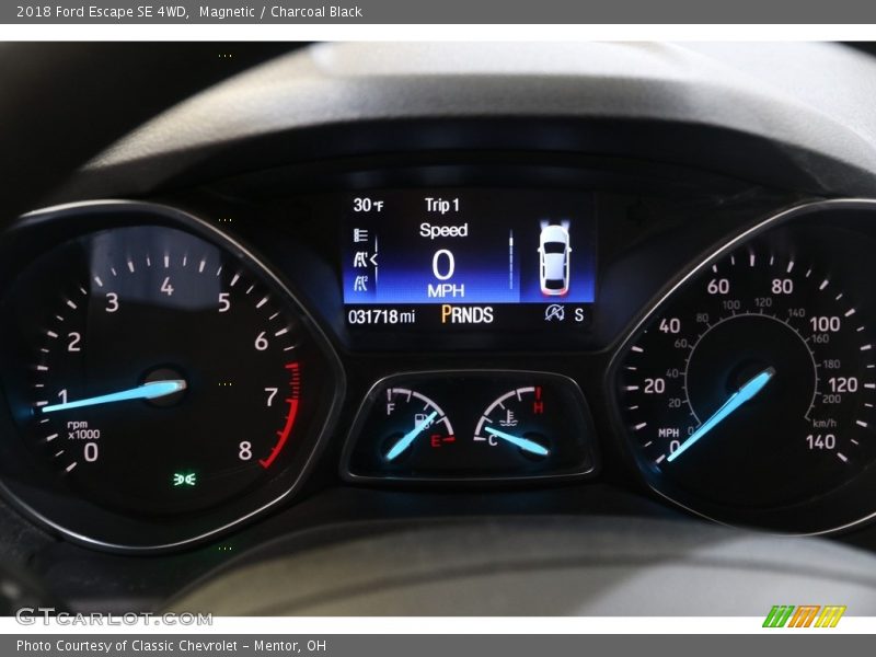 Magnetic / Charcoal Black 2018 Ford Escape SE 4WD
