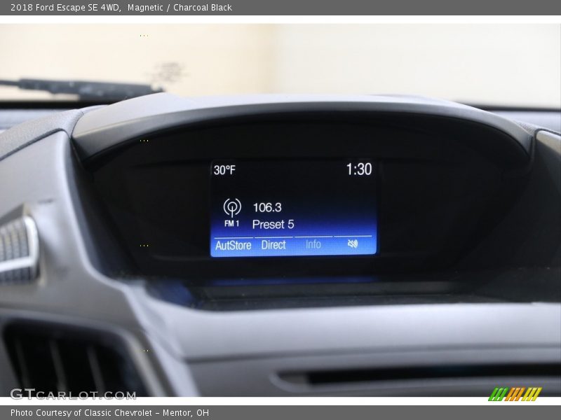 Magnetic / Charcoal Black 2018 Ford Escape SE 4WD