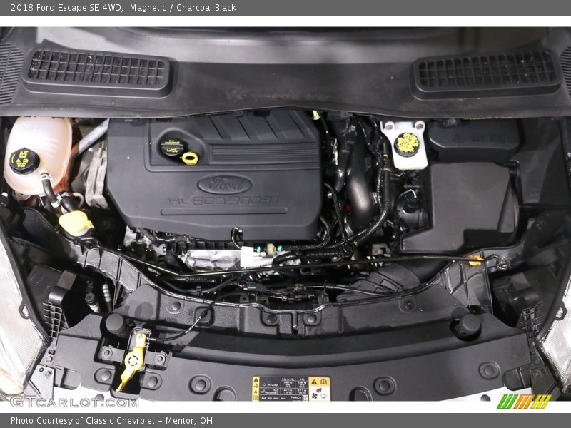 Magnetic / Charcoal Black 2018 Ford Escape SE 4WD