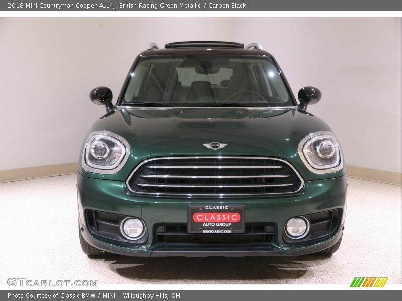British Racing Green Metallic / Carbon Black 2018 Mini Countryman Cooper ALL4
