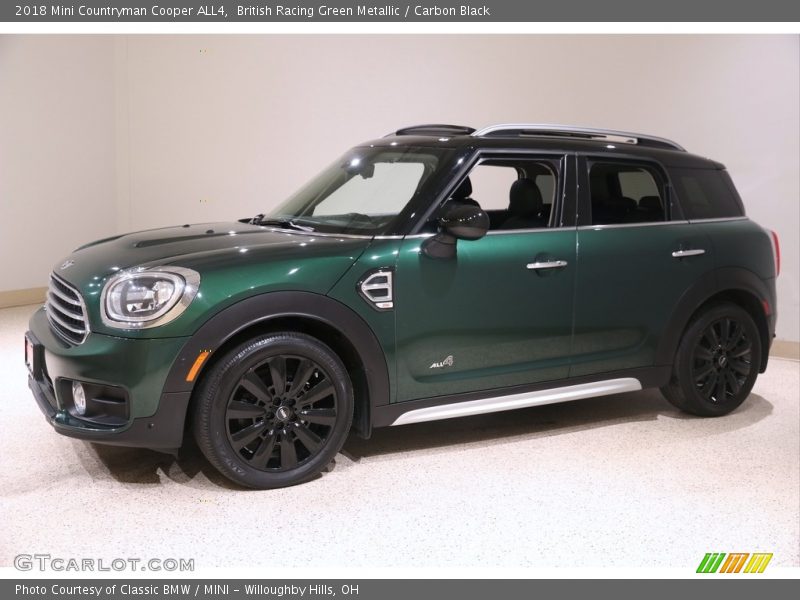 British Racing Green Metallic / Carbon Black 2018 Mini Countryman Cooper ALL4