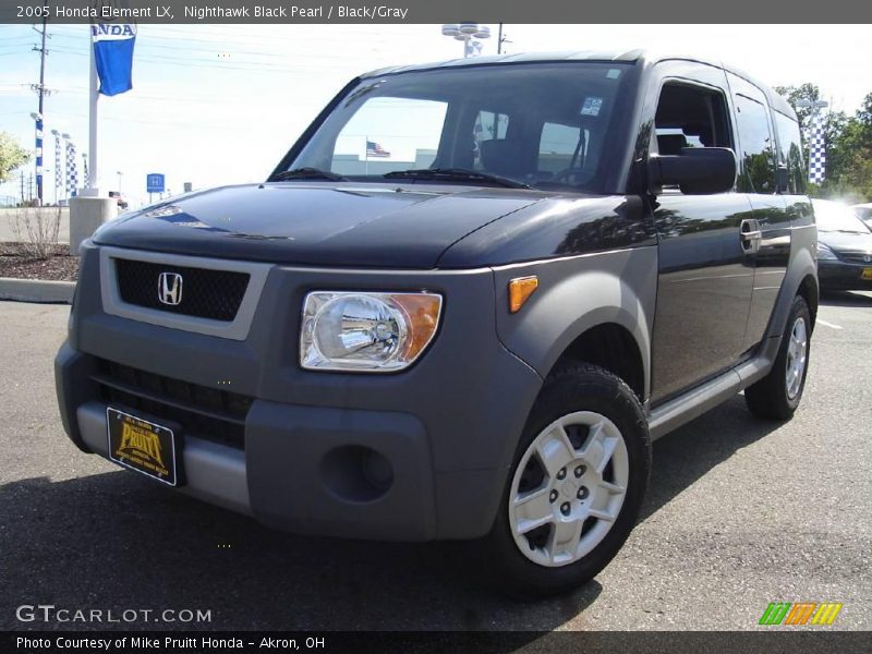 Nighthawk Black Pearl / Black/Gray 2005 Honda Element LX