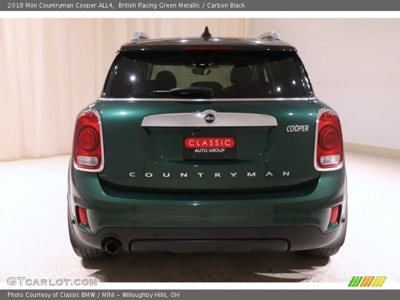 British Racing Green Metallic / Carbon Black 2018 Mini Countryman Cooper ALL4
