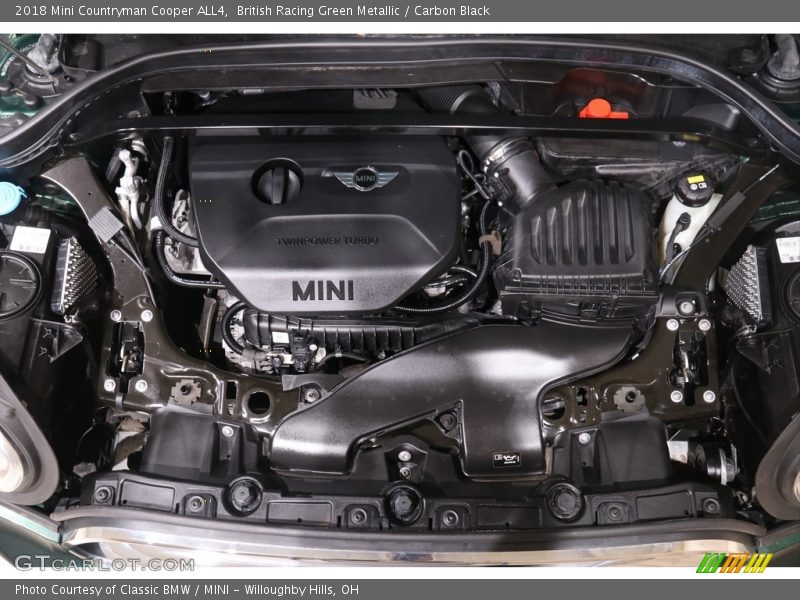 British Racing Green Metallic / Carbon Black 2018 Mini Countryman Cooper ALL4