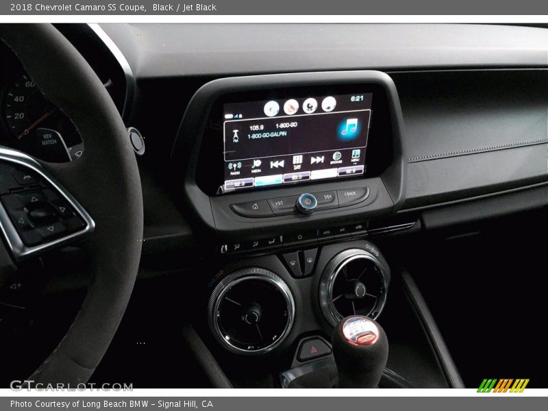 Black / Jet Black 2018 Chevrolet Camaro SS Coupe