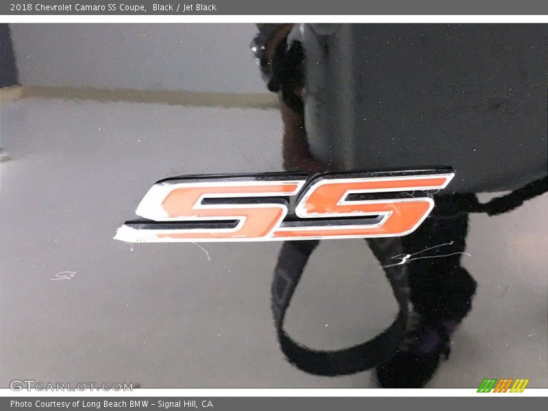 Black / Jet Black 2018 Chevrolet Camaro SS Coupe