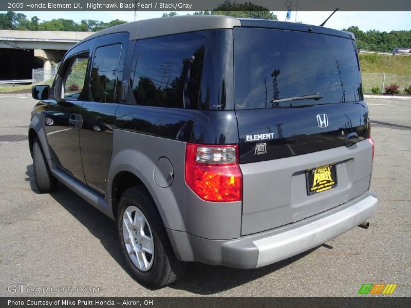 Nighthawk Black Pearl / Black/Gray 2005 Honda Element LX