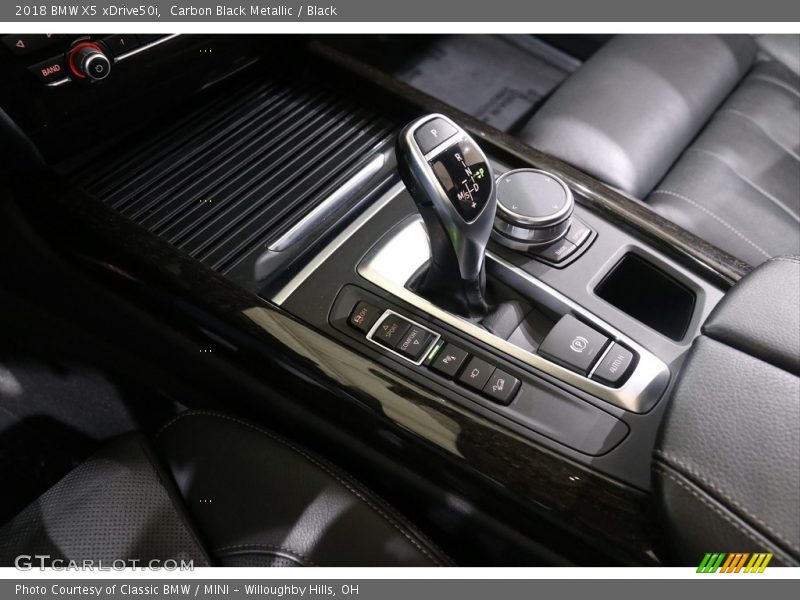 Carbon Black Metallic / Black 2018 BMW X5 xDrive50i