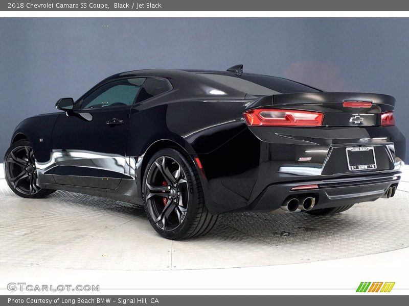 Black / Jet Black 2018 Chevrolet Camaro SS Coupe