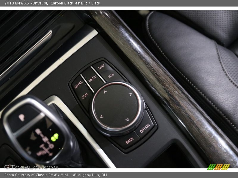 Carbon Black Metallic / Black 2018 BMW X5 xDrive50i
