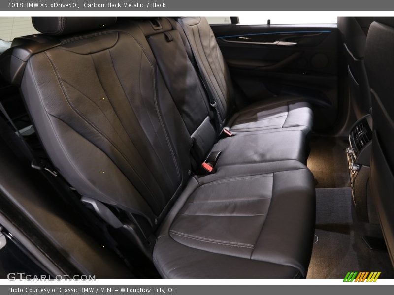 Carbon Black Metallic / Black 2018 BMW X5 xDrive50i