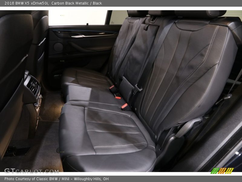 Carbon Black Metallic / Black 2018 BMW X5 xDrive50i