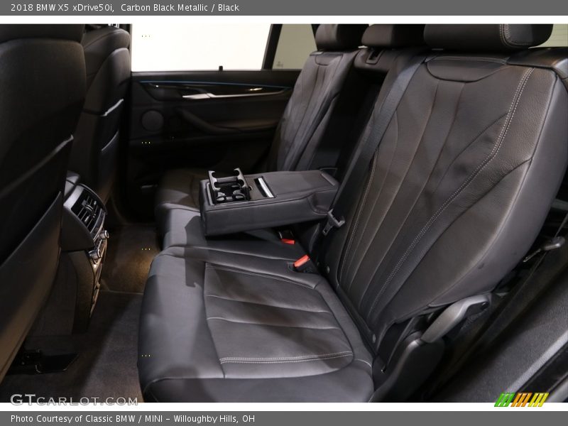 Carbon Black Metallic / Black 2018 BMW X5 xDrive50i