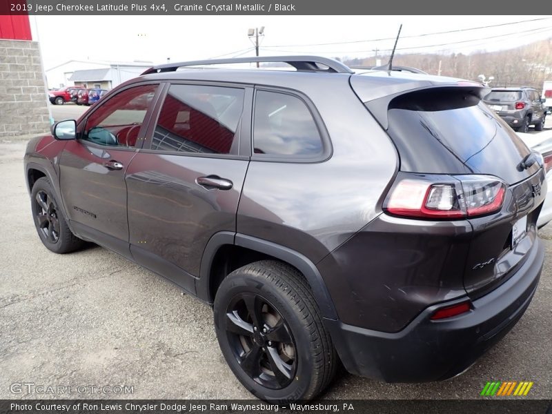 Granite Crystal Metallic / Black 2019 Jeep Cherokee Latitude Plus 4x4