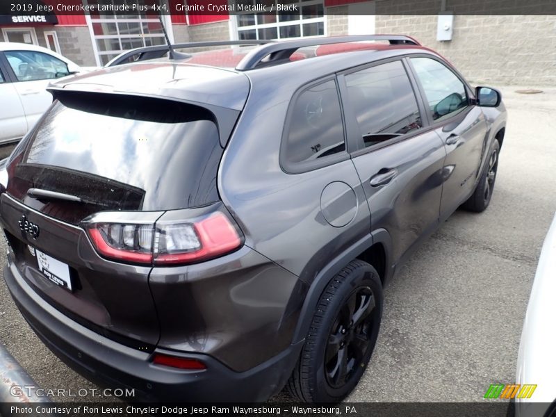 Granite Crystal Metallic / Black 2019 Jeep Cherokee Latitude Plus 4x4