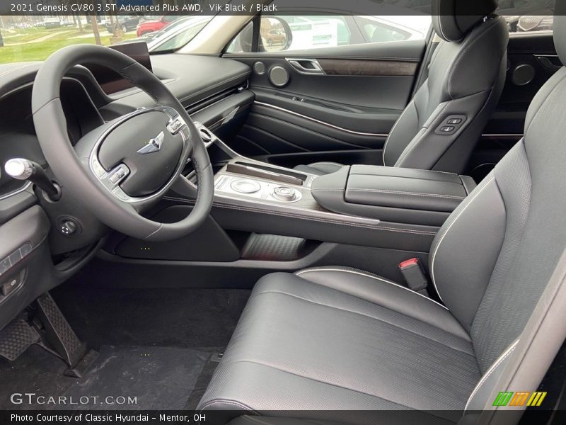 Front Seat of 2021 GV80 3.5T Advanced Plus AWD