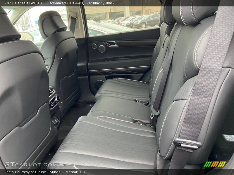 Rear Seat of 2021 GV80 3.5T Advanced Plus AWD