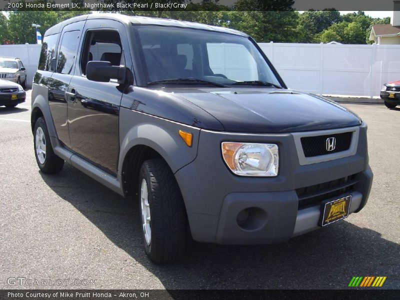 Nighthawk Black Pearl / Black/Gray 2005 Honda Element LX