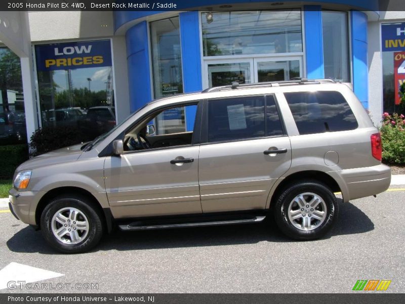 Desert Rock Metallic / Saddle 2005 Honda Pilot EX 4WD